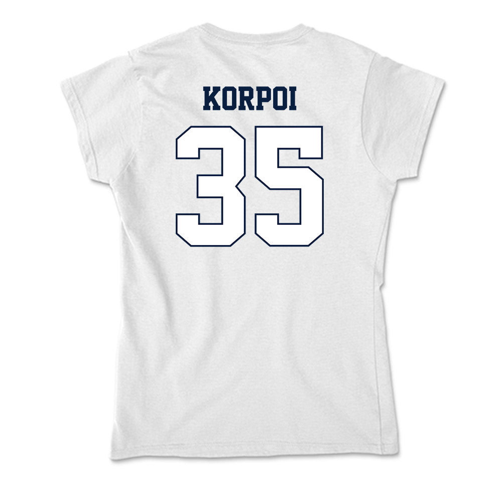 Monmouth - NCAA Football : Sam Korpoi - Soft Style Women’s T-Shirt-1