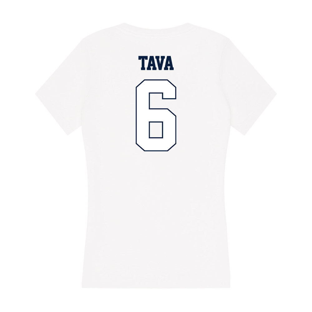 Monmouth - NCAA Women's Soccer : Marisa Tava - Women's V-Neck T-Shirt-1
