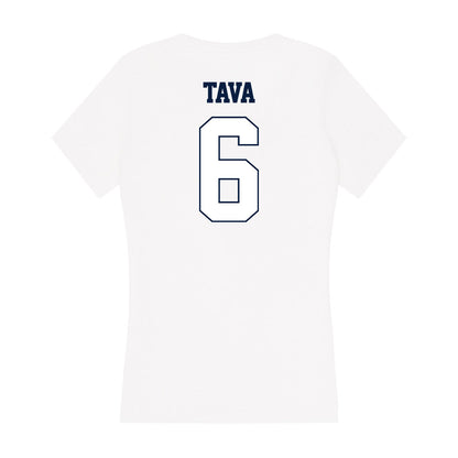 Monmouth - NCAA Women's Soccer : Marisa Tava - Women's V-Neck T-Shirt-1