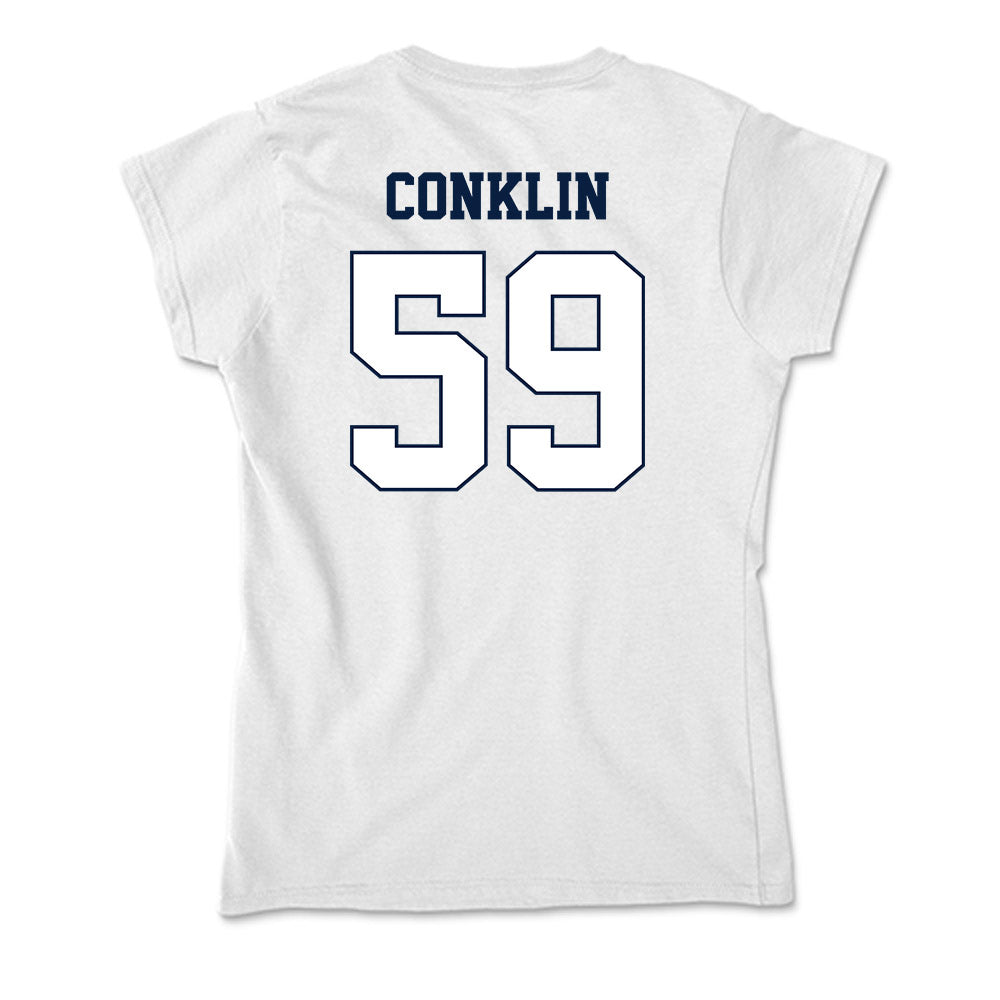 Monmouth - NCAA Football : Andrew Conklin - Soft Style Women’s T-Shirt-1