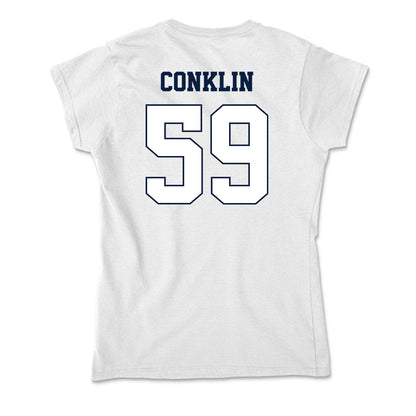 Monmouth - NCAA Football : Andrew Conklin - Soft Style Women’s T-Shirt-1