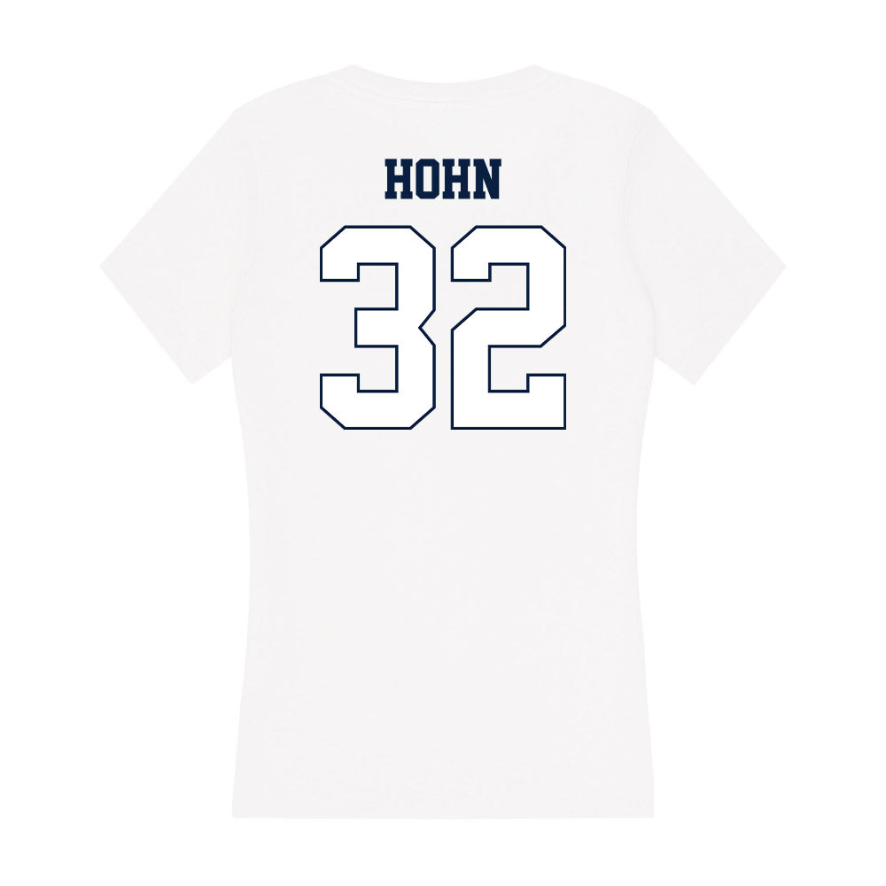 Monmouth - NCAA Men's Lacrosse : William Hohn - Women's V-Neck T-Shirt-1