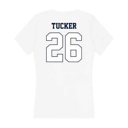 Monmouth - NCAA Football : Jaylen Tucker - Women's V-Neck T-Shirt-1