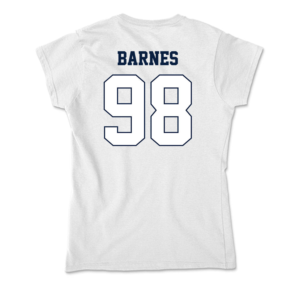 Monmouth - NCAA Football : Logan Barnes - Soft Style Women’s T-Shirt-1