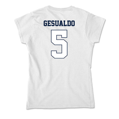 Monmouth - NCAA Softball : Gabriella Gesualdo - Soft Style Women’s T-Shirt-1