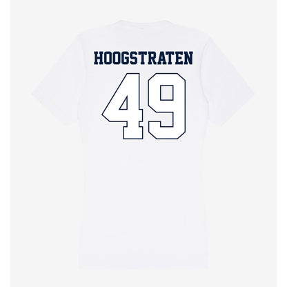 Monmouth - NCAA Men's Lacrosse : Kade Hoogstraten - Women's V-Neck T-Shirt-1