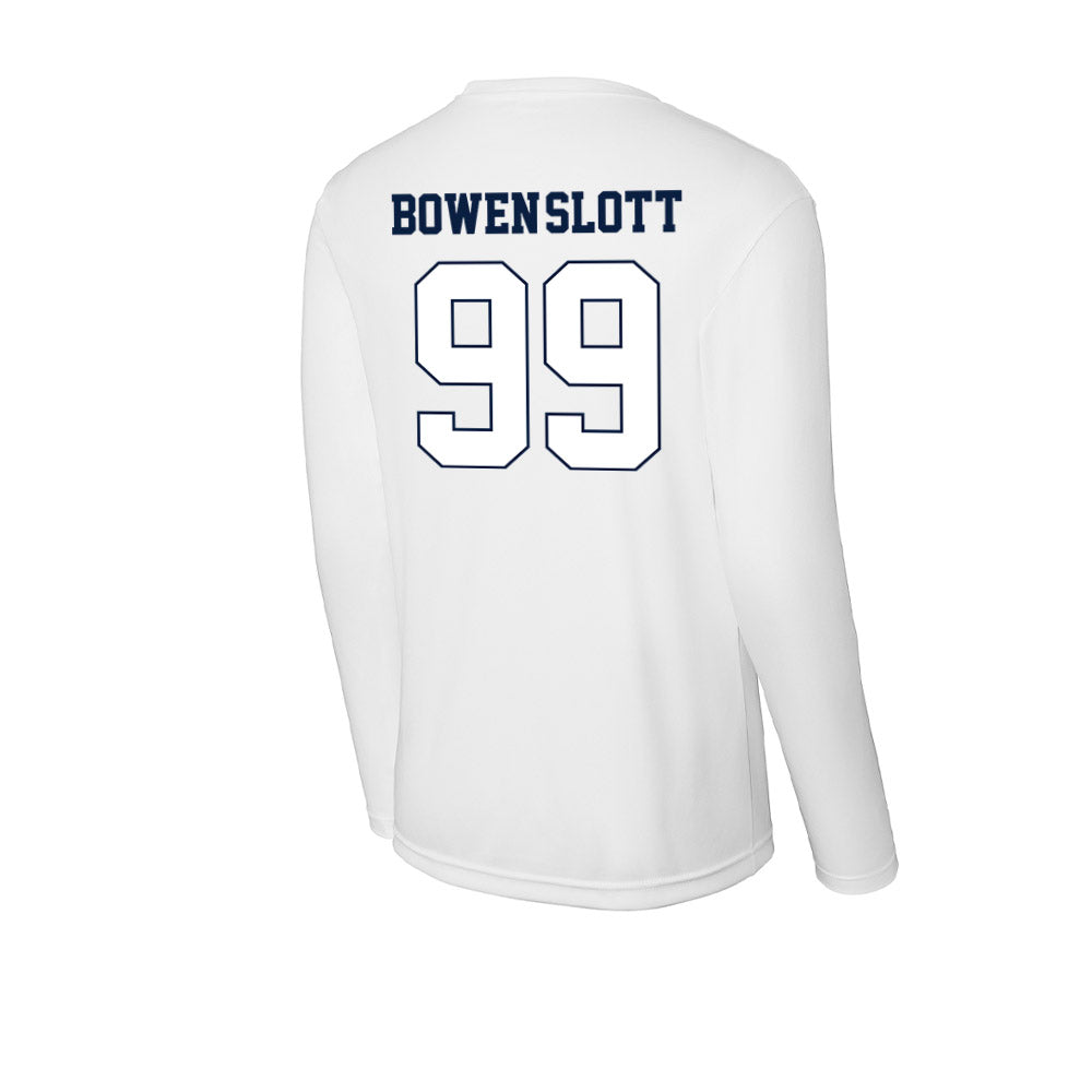 Monmouth - NCAA Men's Lacrosse : Gabe Bowen-Slott - Activewear Long Sleeve T-Shirt-1