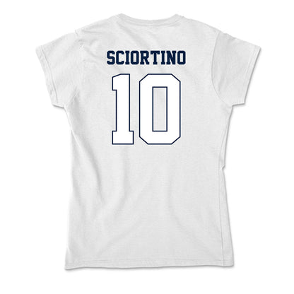 Monmouth - NCAA Women's Lacrosse : Ella Sciortino - Soft Style Women’s T-Shirt-1