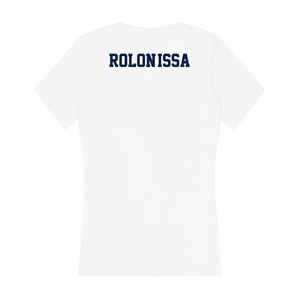 Monmouth - NCAA Women's Track & Field : Natalie Rolon-Issa - Women's V-Neck T-Shirt-1