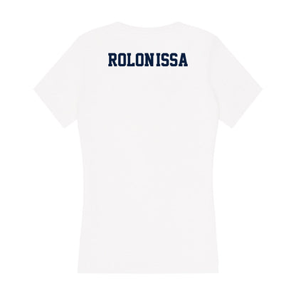 Monmouth - NCAA Women's Track & Field : Natalie Rolon-Issa - Women's V-Neck T-Shirt-1