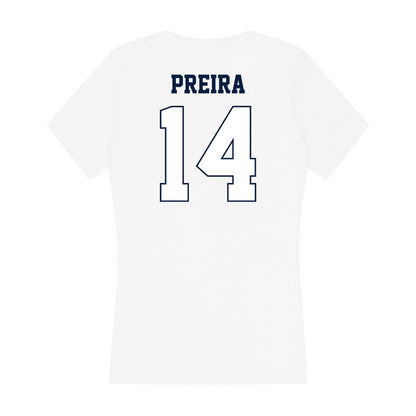 Monmouth - NCAA Women's Basketball : Kellyn Preira - Women's V-Neck T-Shirt-1