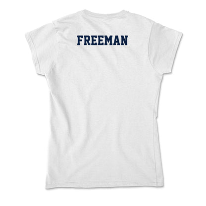 Monmouth - NCAA Men's Track & Field : Will Freeman - Soft Style Women’s T-Shirt-1