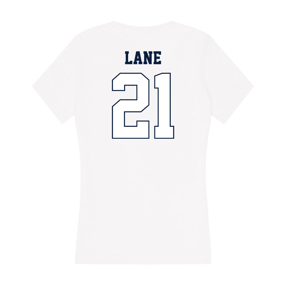 Monmouth - NCAA Football : Emmanuel Lane - Women's V-Neck T-Shirt-1