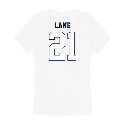 Monmouth - NCAA Football : Emmanuel Lane - Women's V-Neck T-Shirt-1
