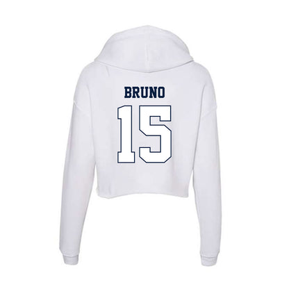 Monmouth - NCAA Women's Soccer : Lauren Bruno - Women's Crop Fleece Hoodie-1