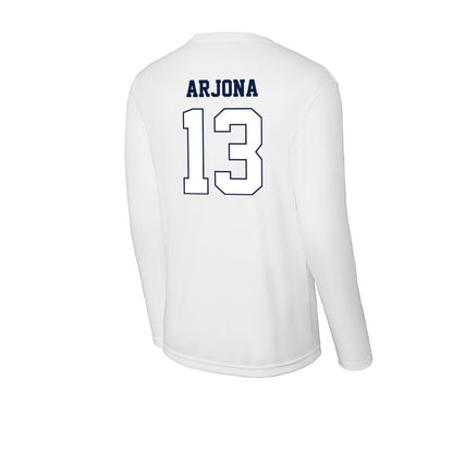 Monmouth - NCAA Football : Enzo Arjona - Activewear Long Sleeve T-Shirt