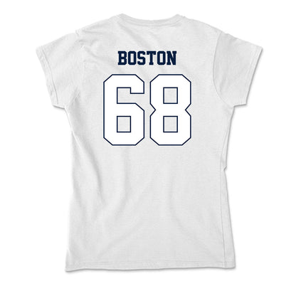 Monmouth - NCAA Football : Logan Boston - Soft Style Women’s T-Shirt-1