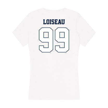 Monmouth - NCAA Football : Joseph Loiseau - Women's V-Neck T-Shirt-1