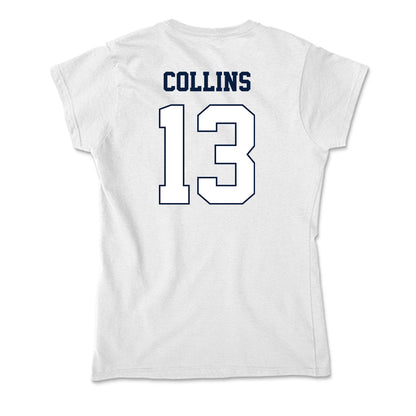 Monmouth - NCAA Men's Basketball : Jack Collins - Soft Style Women’s T-Shirt-1