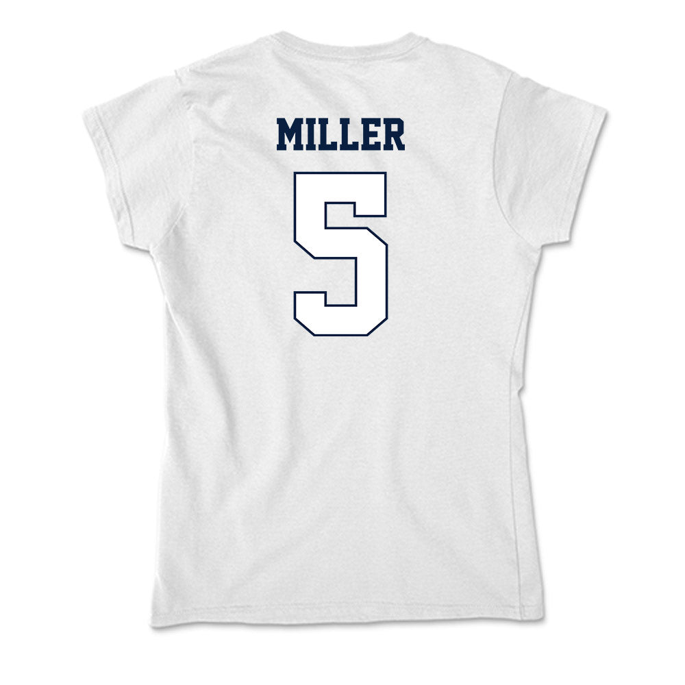 Monmouth - NCAA Men's Basketball : Corey Miller - Soft Style Women’s T-Shirt-1