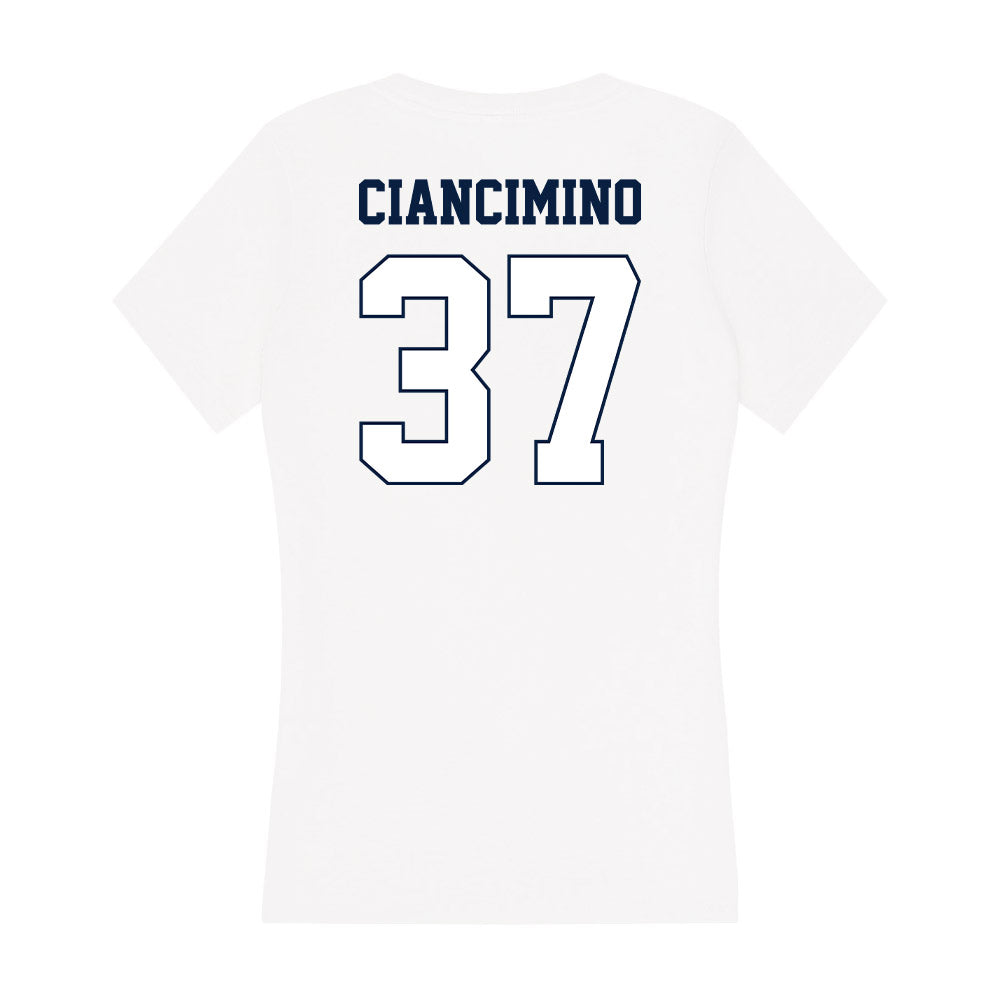 Monmouth - NCAA Baseball : Joey Ciancimino - Women's V-Neck T-Shirt-1