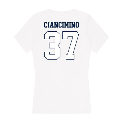 Monmouth - NCAA Baseball : Joey Ciancimino - Women's V-Neck T-Shirt-1