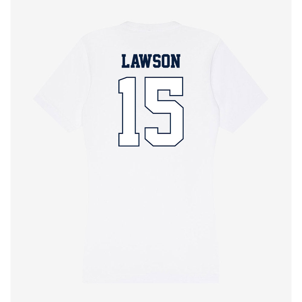 Monmouth - NCAA Softball : Bri Lawson - Women's V-Neck T-Shirt-1