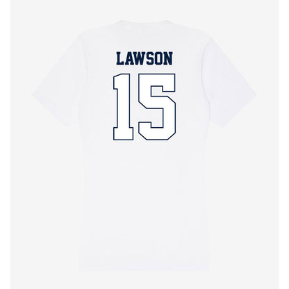 Monmouth - NCAA Softball : Bri Lawson - Women's V-Neck T-Shirt-1
