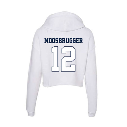 Monmouth - NCAA Men's Soccer : Otto Moosbrugger - Women's Crop Fleece Hoodie-1