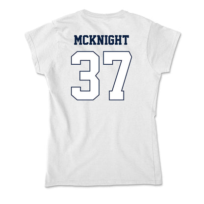 Monmouth - NCAA Football : Kadeem McKnight - Soft Style Women’s T-Shirt-1