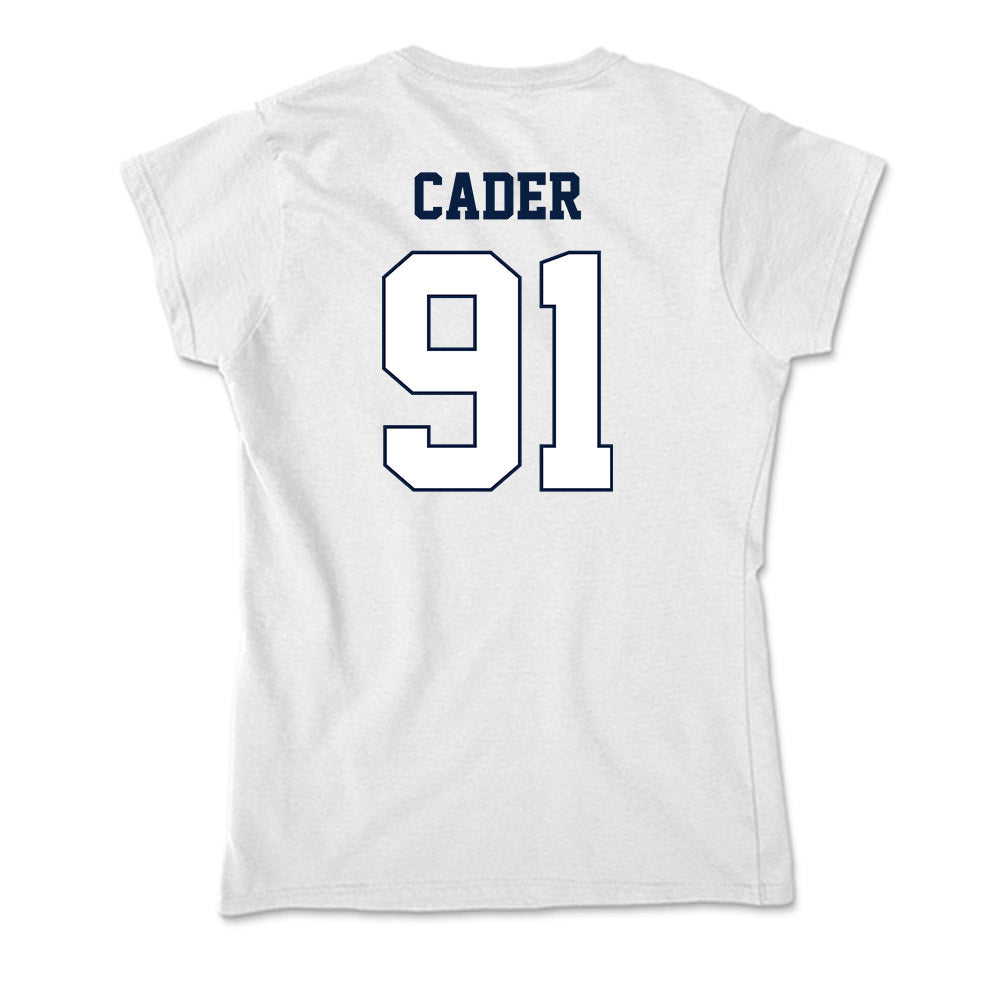 Monmouth - NCAA Football : Thomas Cader - Soft Style Women’s T-Shirt-1