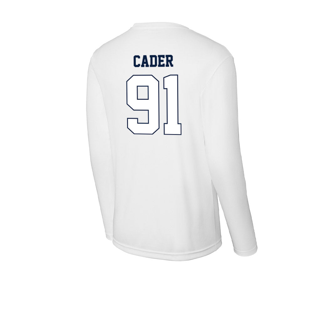 Monmouth - NCAA Football : Thomas Cader - Activewear Long Sleeve T-Shirt-1