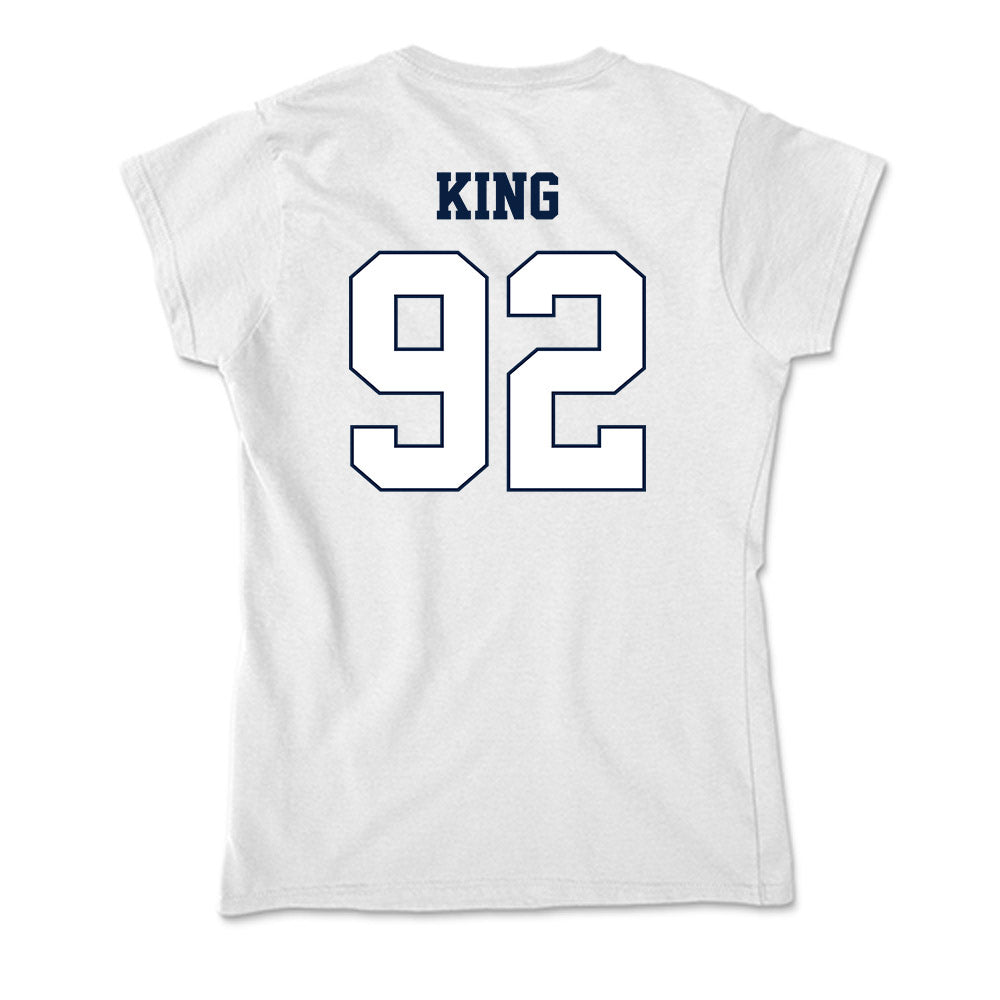 Monmouth - NCAA Football : Chris King - Soft Style Women’s T-Shirt-1