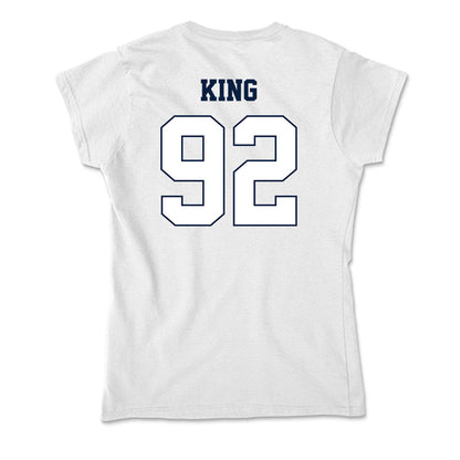 Monmouth - NCAA Football : Chris King - Soft Style Women’s T-Shirt-1
