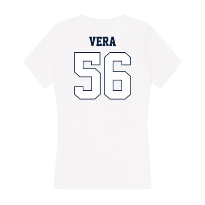 Monmouth - NCAA Football : Andrew Vera - Women's V-Neck T-Shirt-1