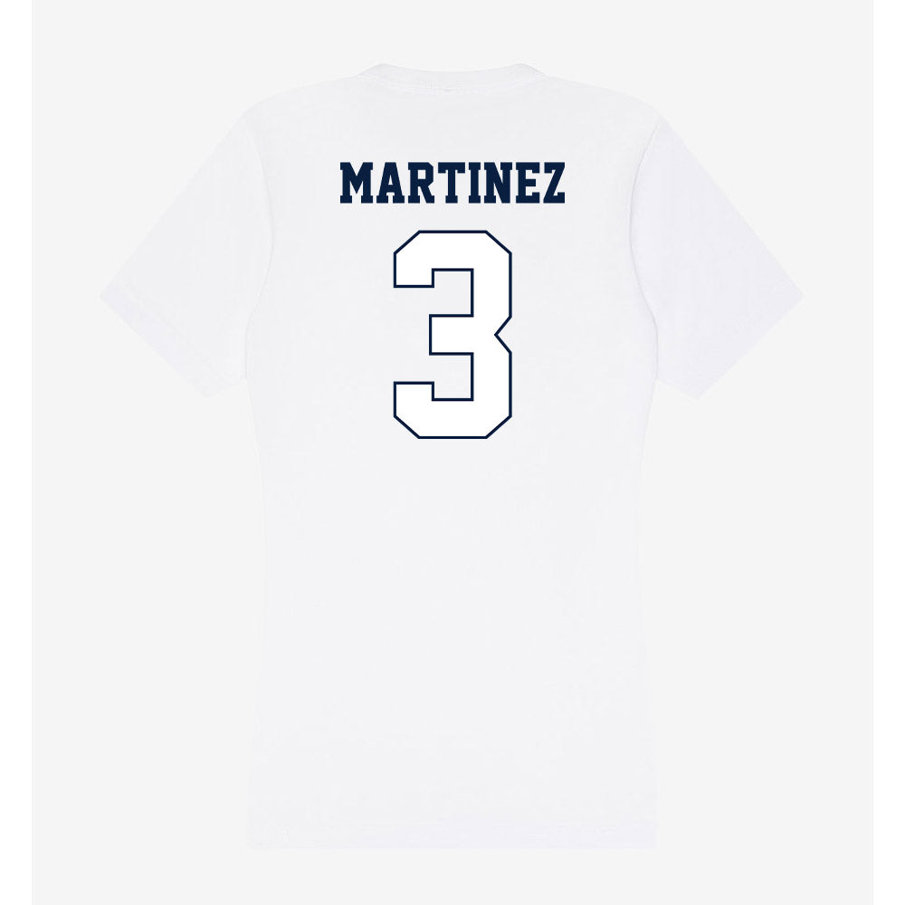 Monmouth - NCAA Men's Basketball : Anthony Martinez - Women's V-Neck T-Shirt-1
