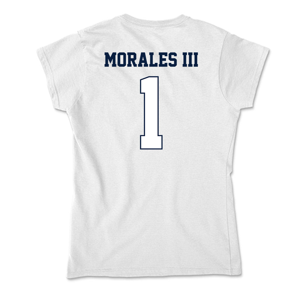 Monmouth - NCAA Football : Edwin Morales III - Soft Style Women’s T-Shirt-1