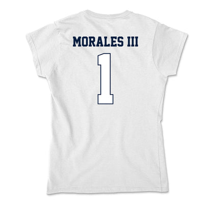 Monmouth - NCAA Football : Edwin Morales III - Soft Style Women’s T-Shirt-1