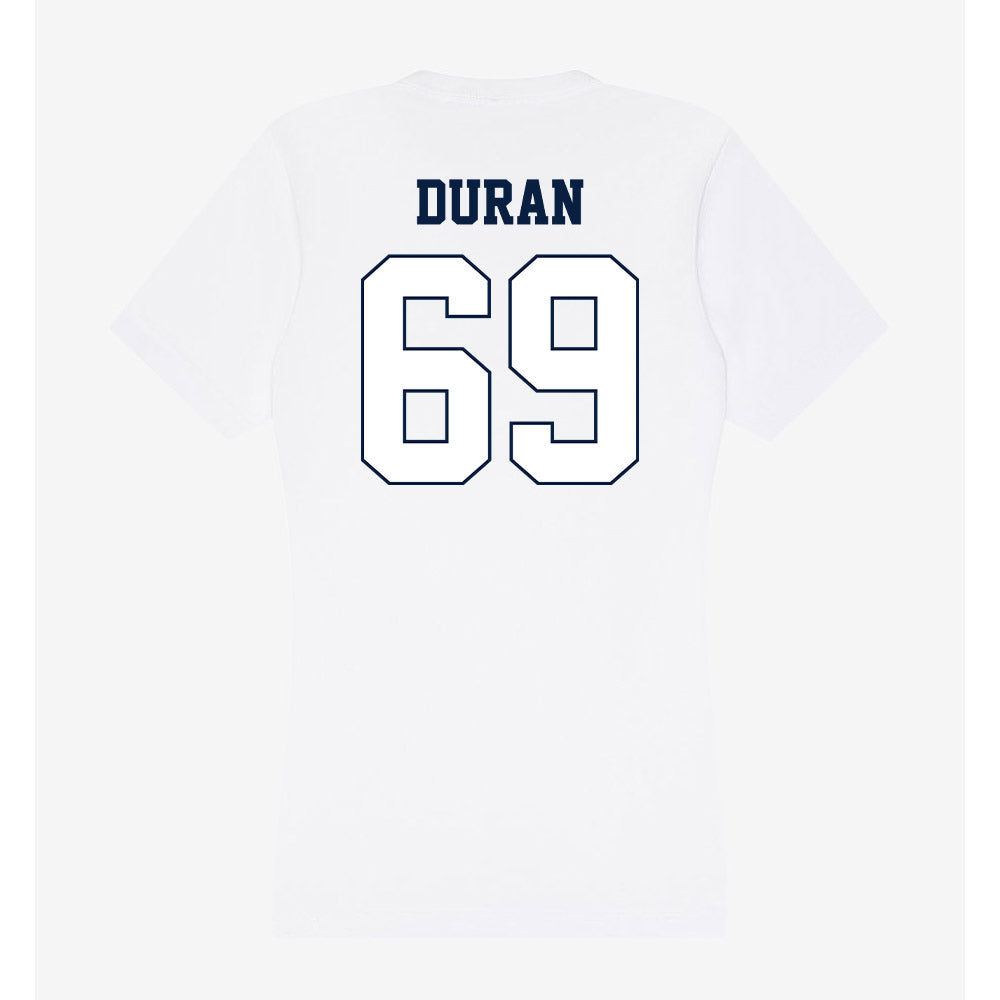 Monmouth - NCAA Football : Josh Duran - Women's V-Neck T-Shirt-1