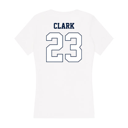 Monmouth - NCAA Football : Israel Clark - Women's V-Neck T-Shirt-1