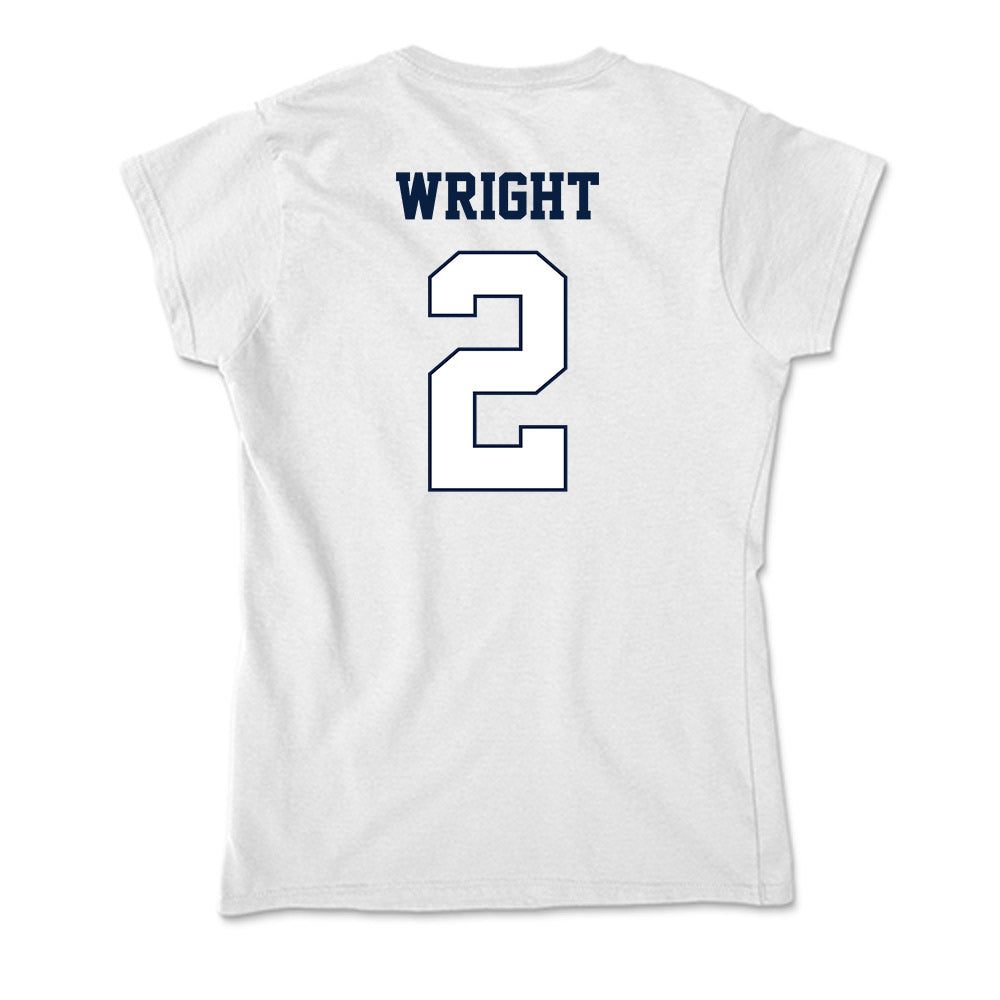 Monmouth - NCAA Football : Tyrese Wright - Soft Style Women’s T-Shirt-1