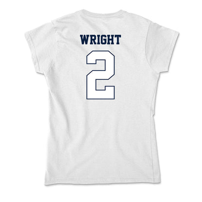 Monmouth - NCAA Football : Tyrese Wright - Soft Style Women’s T-Shirt-1