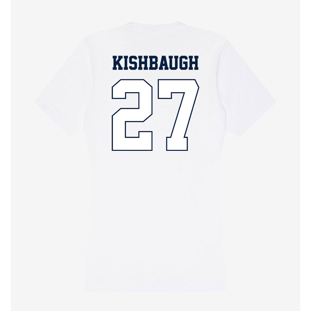 Monmouth - NCAA Football : Spencer Kishbaugh - Women's V-Neck T-Shirt-1