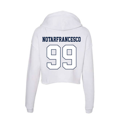 Monmouth - NCAA Women's Soccer : Grace Notarfrancesco - Women's Crop Fleece Hoodie-1