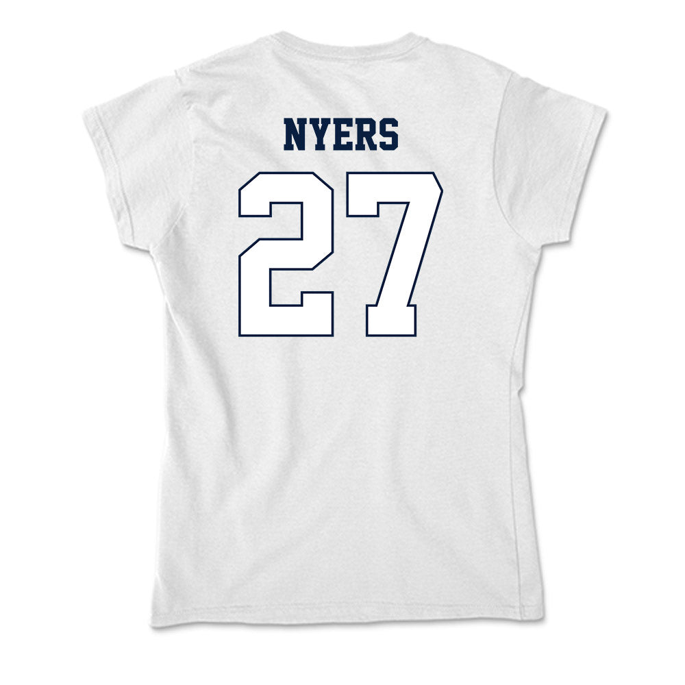 Monmouth - NCAA Football : Justin Nyers - Soft Style Women’s T-Shirt-1