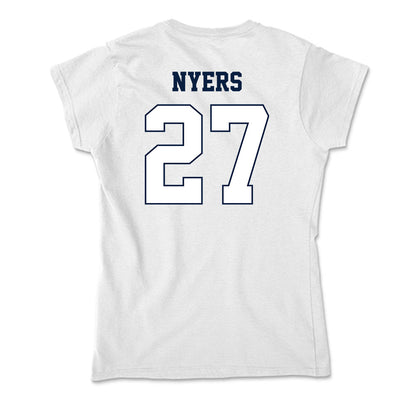 Monmouth - NCAA Football : Justin Nyers - Soft Style Women’s T-Shirt-1