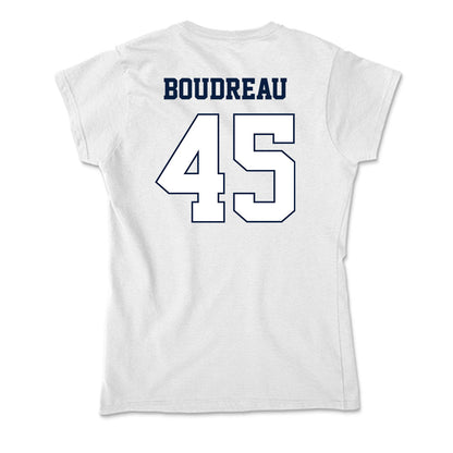 Monmouth - NCAA Men's Lacrosse : Mitch Boudreau - Soft Style Women’s T-Shirt-1