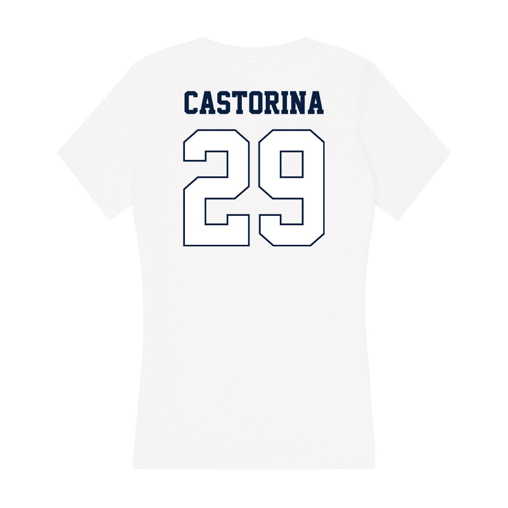 Monmouth - NCAA Football : Austin Castorina - Women's V-Neck T-Shirt-1