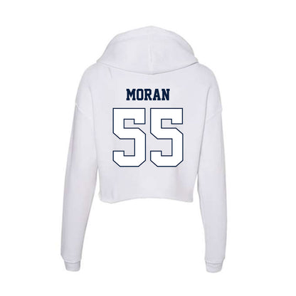 Monmouth - NCAA Football : Ryan Moran - Women's Crop Fleece Hoodie-1