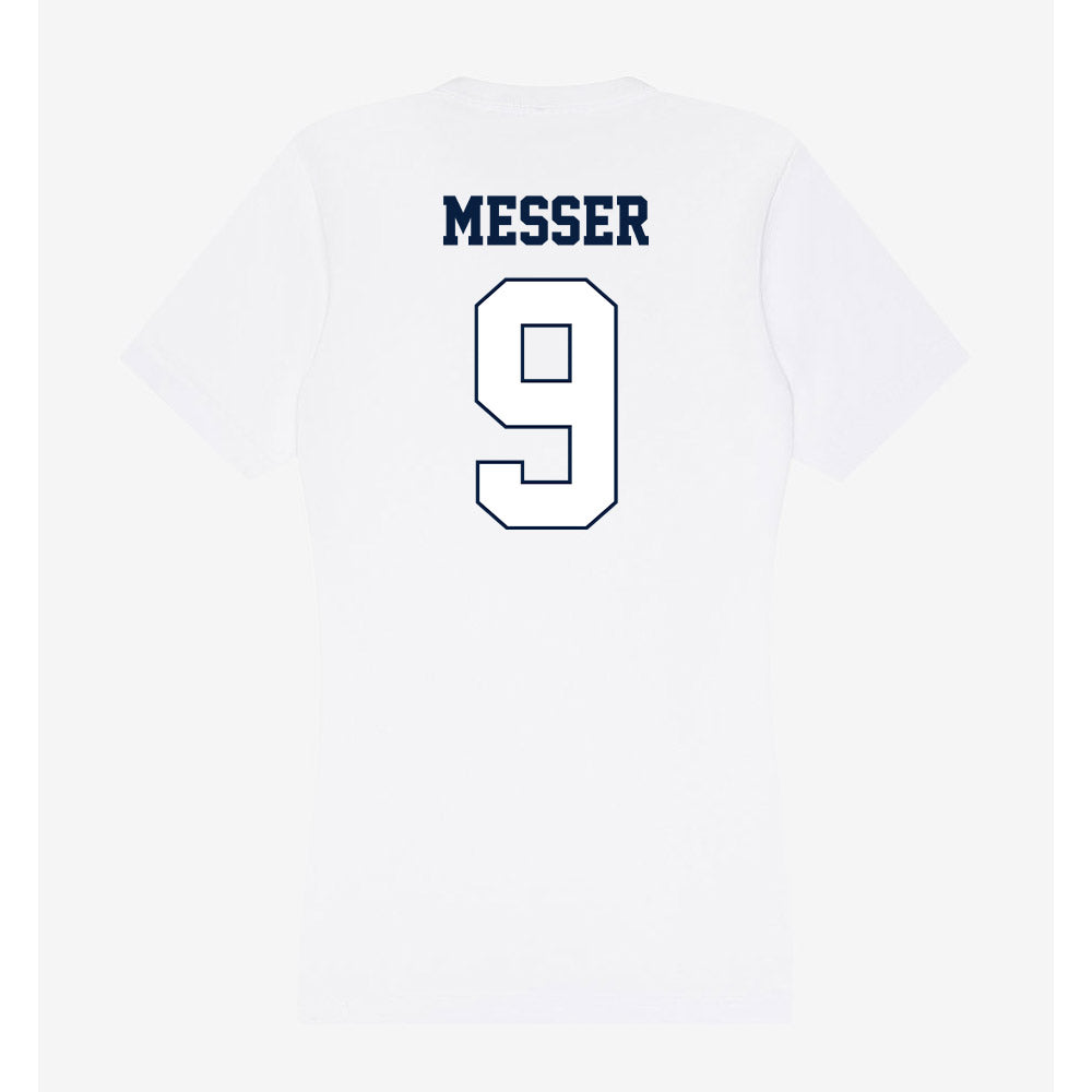 Monmouth - NCAA Women's Soccer : Chloe Messer - Women's V-Neck T-Shirt-1